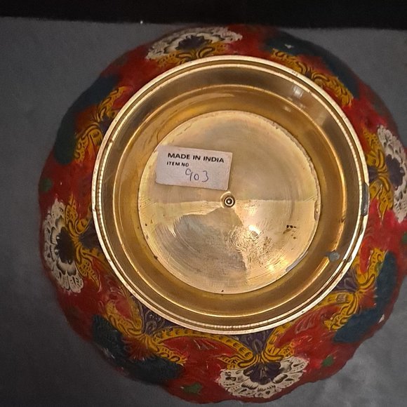 MADE IN INDIA BRASS BOWL - Picture 3 of 11